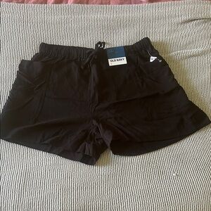 Old Navy Black Women’s Lightweight Drawstring Shorts